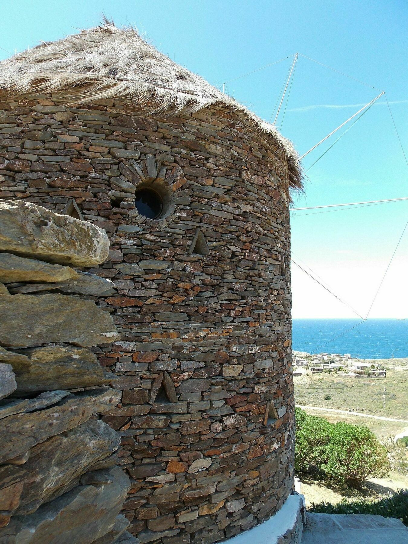 The Stone Windmill Vila Koundouros Exterior foto